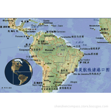 Ocean Freight From China to Guayaquil, Montevideo, San Juan